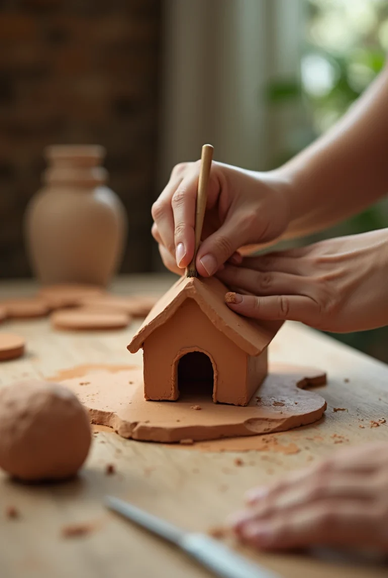 How to Glaze Air Dry Clay With Acrylic Sealer