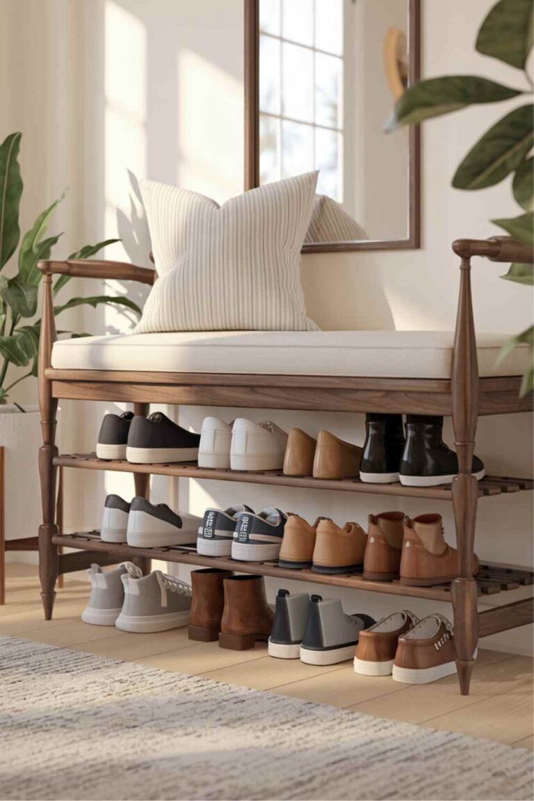 20 Stylish and Space-Saving Shoe Storage Ideas for Every Home
