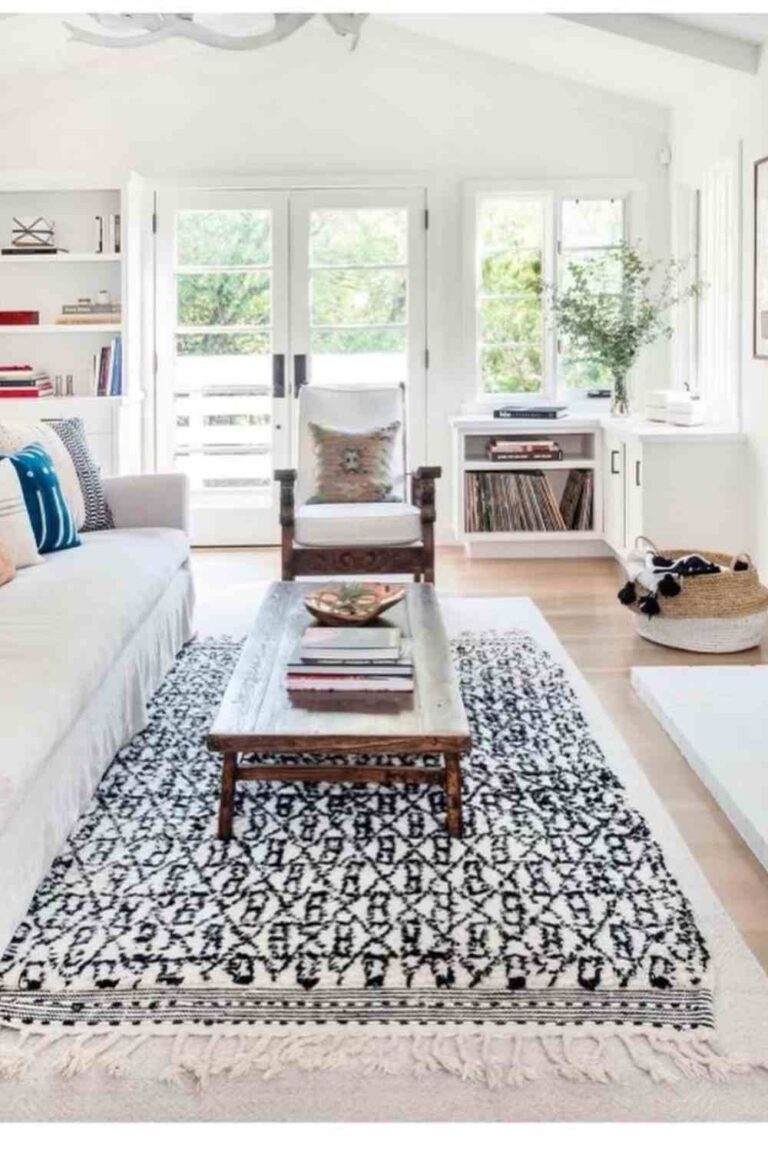 2. Layer Those Natural Fiber Rugs Like a Boss