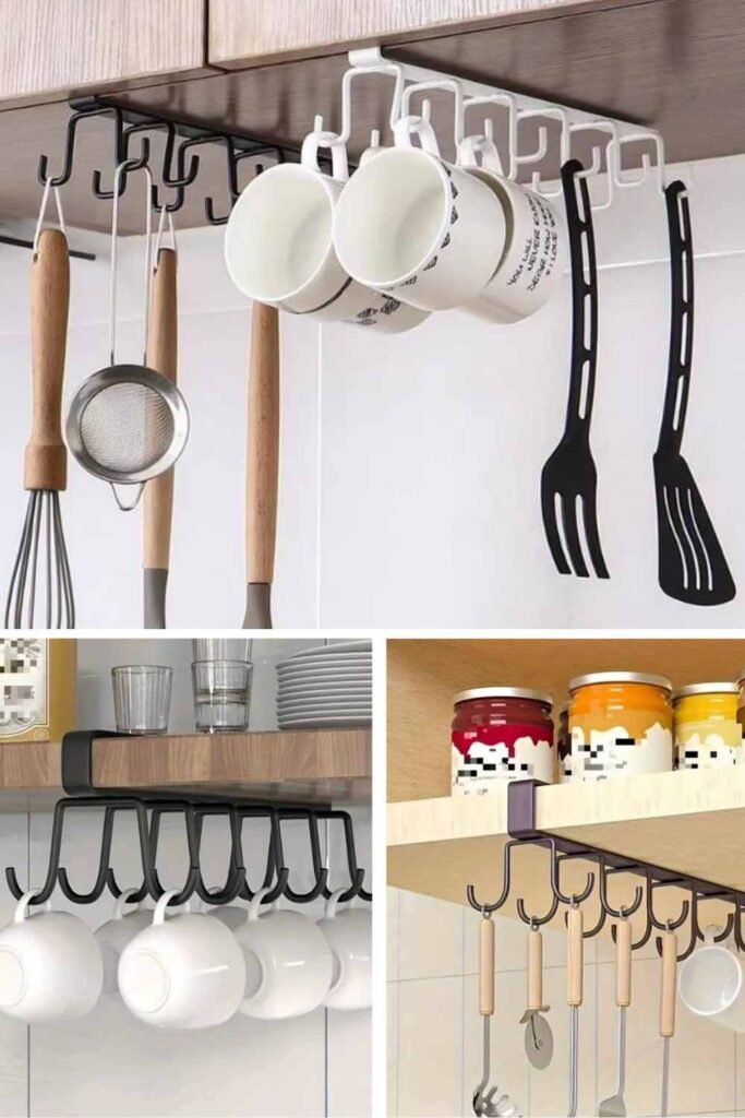 Hook 'Em Up: Mugs & Utensils on Display