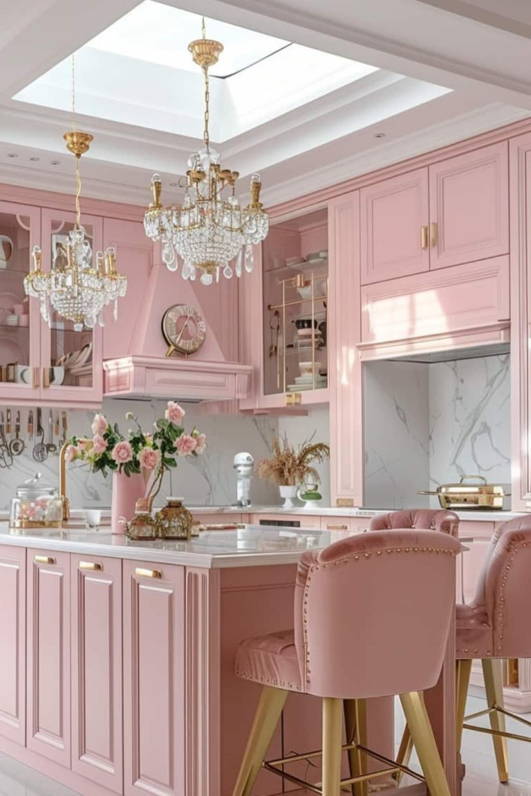 21 Blush Pink Kitchen Decor Ideas for a Soft & Stylish Look