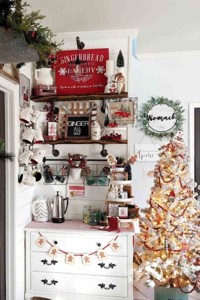 1.Vertical Solutions for Your Small Space Coffee Station