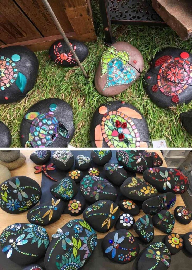 Tutorial 4: Simple & Stunning Rock Mosaics